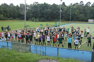 Der Campdance beim THC Sommercamp 2012 